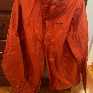 2XL Marmot Men's Orange Jacket- Marmot PreCip Rain Jacket